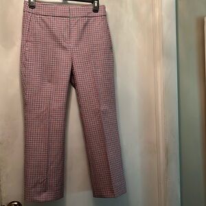 NWT, 2p, JCrew, cropped stretch  pants that kick out, 18 leg opening, 25 inseam